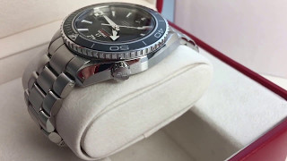 Omega Seamaster Planet Ocean 600M CoAxial 455 mm Big Size 23230462101001 [upl. by Rednijar61]