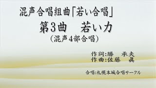 合唱組曲「若い合唱」 その3 若い力 [upl. by Kletter]