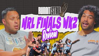 NRL Finals Week 2 Review  Sharks amp Roosters Make up the Final 4 [upl. by Campos]