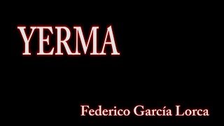 Yerma Federico García Lorca Dirigida por Rocío Marín Teatro La Puerta Estrecha 2017 [upl. by Bollen]