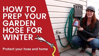 How to Winterize a Garden Hose [upl. by Ela]