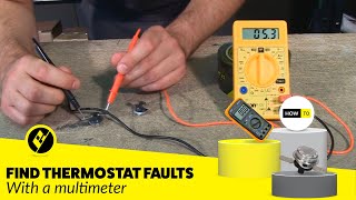 How to Use a Multimeter to Test a Thermostat [upl. by Faxan]