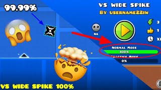 First Verifier  VS WIDE SPIKE 100  Geometry Dash 22 [upl. by Areyk]