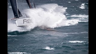 Rolex Fastnet Race 2019 – 5 August – Monohull Line Honours [upl. by Rosella895]