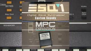 Ensoniq ESQ1 MPC Expansion from Cubilascom [upl. by Codee390]