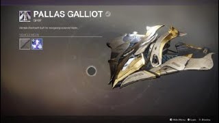 Destiny 2 Pallas Galliot Drop 20190426 [upl. by Hyacintha]