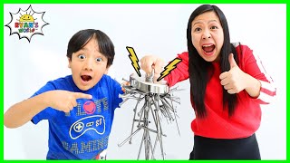 Learn about Magnets and Magnetism for kids Educational Video with Ryans World [upl. by Cotterell691]