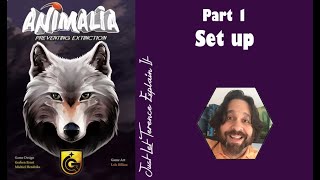 Animalia Preventing Extinction  Part 1 game set up  JLTEI [upl. by Ahsirpac]