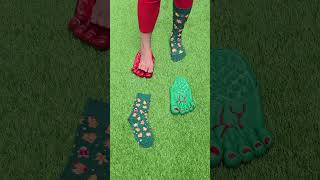 Funny Christmas socks 🧑‍🎄 love christmas funnyvideo [upl. by Pengelly]