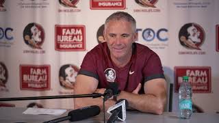 Mike Norvell SMU Post Game Press Conference  FSU Football [upl. by Ijar]