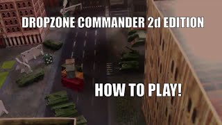 Unveiling Dropzone Commander 2d Edition Gameplay [upl. by Cheyney283]