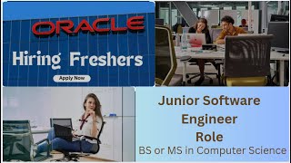 Oracle Hiring Freshers Junior Software Engineer BS or MS in Computer Science Location  Bangalore [upl. by Clarhe]