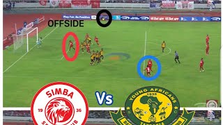 MAMBO 10 TATA MECHI SIMBA Vs YANGAOfsideUtata Goli La YangaPenaltyKadi NyekunduSimba Vs Yanga [upl. by Brightman]