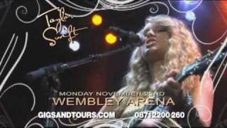 Taylor Swift FEARLESS tour 2009 at Wembley Arena [upl. by Baskett636]