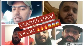 CLASH INSTAGRAM LBENJ X CB4 MORO DEMON ALI SSAMID MR CRAZY 😱😱😱🔥🔥🔥★EXPLICIT CONTENT18 [upl. by Sheffie]