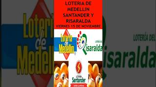 quot🎯 ¡Cómo Ganar la Lotería de Medellín Santander y Risaralda 🚀 Secretos Hoy 15 de noviembre 2024quot [upl. by Elagibba563]