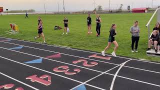 Sangamon Valley Middle School Track at WarrensburgLatham Meet weather stopped [upl. by Aicirt]