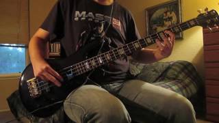 Warpaint  The Stall Bass Cover Tabs in Description [upl. by Polard]