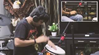 Taal Se Taal Western  Djembe amp Ghungroo Cover [upl. by Gasperoni]