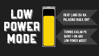 iOS Low Power Mode nakakalowbat din [upl. by Iderf]