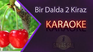 Bir Dalda İki Kiraz Sallasana Mendilini Karaoke [upl. by Ahdar970]