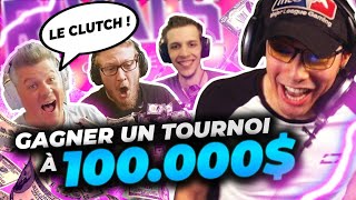 LOCKLEAR CLUTCH ET GAGNE UN TOURNOI A 100 000 insane [upl. by Kanor]