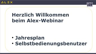 Webinar12  Jahresplan  Selbstbedienungsbenutzer [upl. by Cosme]