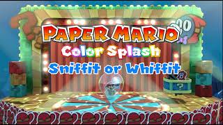 Sniffit or Whiffit  Paper Mario Color Splash Music Extended [upl. by Ynavoj]