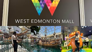 My First Time Visiting The West Edmonton Mall [upl. by Oahc797]