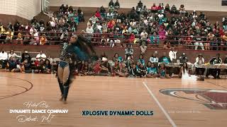 Xplosive Dynamic Dolls vs Eminence  Captain Battle  Detroit MI  Majorette Dance Competition [upl. by Grimbald]