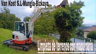 TRABAJOS DE LIMPIEZA MAQUINARIA PESADA  MINIEXCAVADORA TAKEUCHI 335RDUMPER WACKER NEUSON 1501 [upl. by Frederiksen]