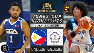 JONES CUP HIGHLIGHTS PHILIPPINES VS ROCA FINALS JULY 21 2024 [upl. by Ynnav203]