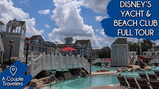 Resort Tour of Disney’s Yacht and Beach Club  Deluxe Resort  Walt Disney World [upl. by Anya]