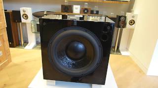 REL R528 subwoofer [upl. by Llerrot]