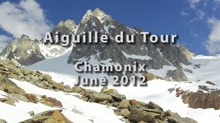 Aiguille du Tour Table Couloir [upl. by Elrebma]