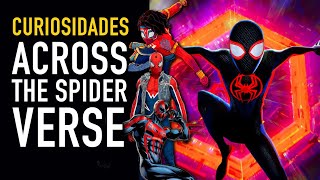 Curiosidades SpiderMan Across the SpiderVerse  The Top Comics [upl. by Elahcar]