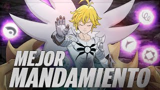 ¿MANDAMIENTOS Cuál es el MEJOR para MELIODAS REY DEMONIO🔥 en PVP  7DS Grand Cross [upl. by Cynthea]