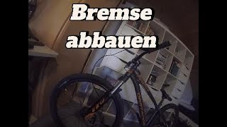 Bremse abbauen vom Dirtjump [upl. by Daveen]