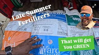 Late Summer Fertilizer  s  from YardMastery choose one [upl. by Fante329]