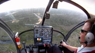 1 SOLO flight in Schweizer 300CBi Helicopter [upl. by Cila]