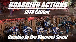 Warhammer 40k Boarding Actions are coming soon New 10th Edition Rule Book soon [upl. by Colbye]