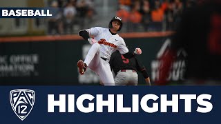 Stanford vs No 5 Oregon State  Baseball Highlights  Game 1  2024 Season [upl. by Auhesoj]