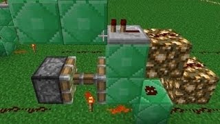 Minecraft Piston invention 24 Compact 1 wide instant dual edge detector [upl. by Akihsal]