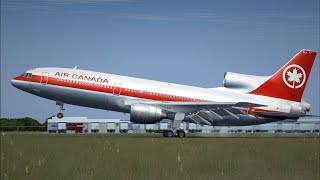 FrankfurtMain EDDF to Montreal CYUL in a L1011 part 2 l1011 [upl. by Irrek777]