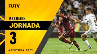 Resumen Jornada 3  Apertura 2023 [upl. by Ellehsad382]