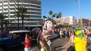 Cabalgata Carnaval Maspalomas 2024 2º parte [upl. by Gautious634]