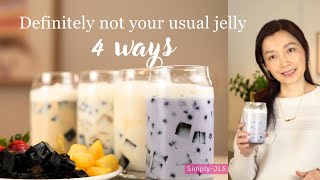 Not Your Usual Jelly 4 Ways  Easy Healthy Delicious jelly [upl. by Rekrap336]