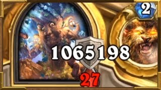 Hearthstone 1 Million Armor Druid The Most Broken Deck That Druid Has Yet Mechathun Say No More [upl. by Naves]