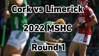 Cork vs Limerick 2022 Munster Hurling Championship Round Robin [upl. by Zeke]