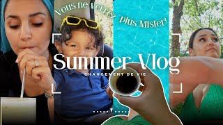 SUMMER VLOG ✨ GRAND CHANGEMENT GRANDE DÉCISION jai une rentrée a préparer [upl. by Dekeles]